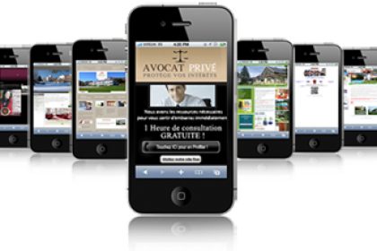 Site pour mobile